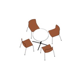 Arper_80003_Space and Function_Bar Cafeteria_04_Isometric
