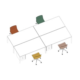 Arper_80078_Space and Function_Individual workspace_07_Isometric