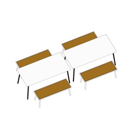 Arper_80111_Space and Function_Outdoor eating_06_Isometric