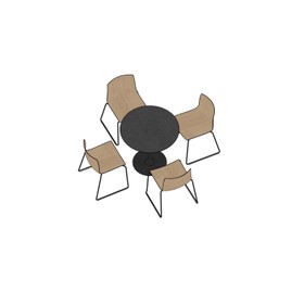 Arper_80005_Space and Function_Bar Cafeteria_06_Isometric