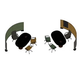 Arper_80080_Space and Function_Individual workspace_09_Isometric