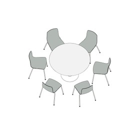 Arper_80006_Space and Function_Bar Cafeteria_07_Isometric