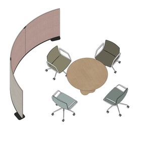 Arper_80047_Space and Function__Meeting collaboration_03_Isometric