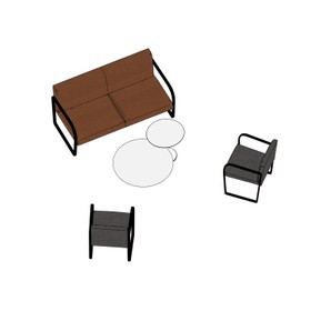 Arper_80018_Space and Function_Lounge area_01_Isometric