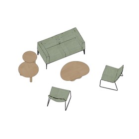 Arper_80019_Space and Function_Lounge area_02_Isometric