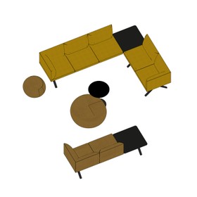Arper_80024_Space and Function_Lounge area_07_Isometric