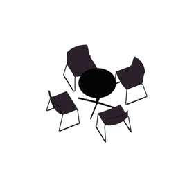 Arper_80004_Space and Function_Bar Cafeteria_05_Isometric
